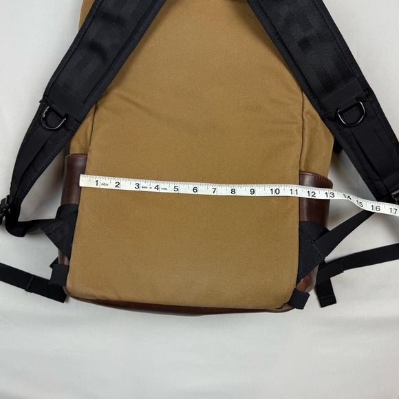Topo Designs Klettersack Heritage Backpack Duck Brown Canvas Horween Leather USA - Picture 13 of 13